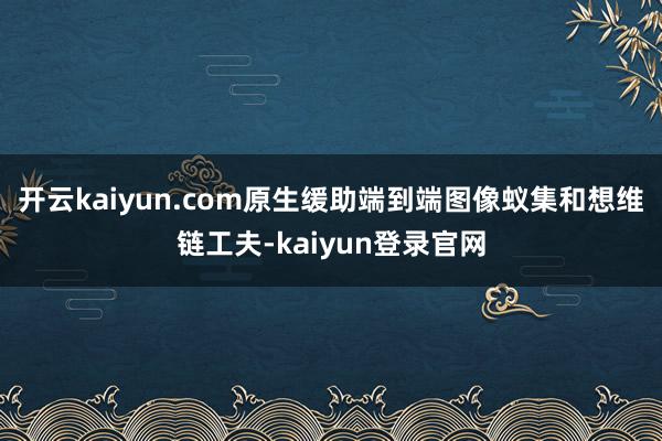 开云kaiyun.com原生缓助端到端图像蚁集和想维链工夫-kaiyun登录官网